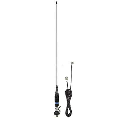 Image of Antenna CB PNI S9 with butterfly length 120 cm RG58 cable 4m
