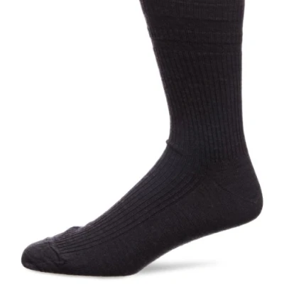 Image of 1 Pair Mid Grey Original Wool Softop Socks Men&#039;s 11 13 Mens HJ Hall