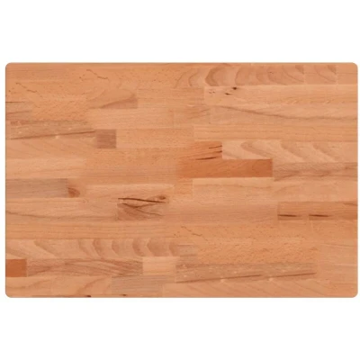 Image of vidaXL Bathroom Countertop 60x40x4 cm Solid Wood Beech