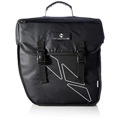 Image of M Wave Amsterdam Single Pannier Bag, Approx. 18 litres Black
