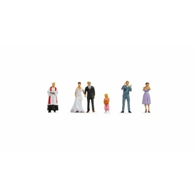 Image of Noch 45862 Wedding Couple, Multicoloured