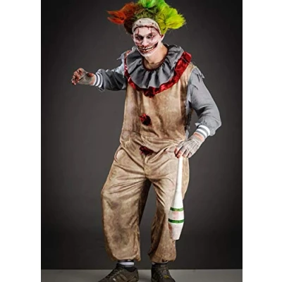 Image of Magic Box Mens Twisty The Clown Style Horror Costume (Medium (37 40&quot; Chest))