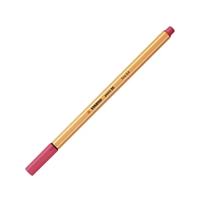 Image of STABILO Fineliner point 88 Pack of 1 Strawberry Red