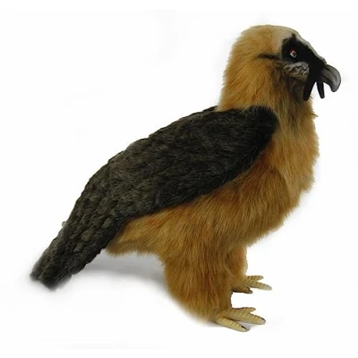 Image of Hansa Bearded Vulture Plush Soft Toy 47cm L