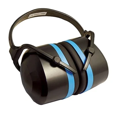 Image of Silverline Premium Folding Ear Defenders SNR 33dB H=34dB M=31dB L=24dB