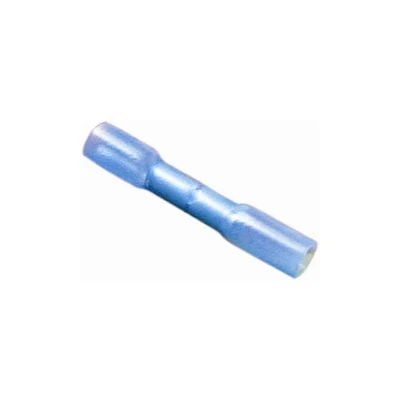 Image of PEARL CONSUMABLES Wiring Connectors Blue Heat Shrink Butt Pack of 25 PWC685