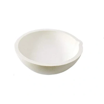 Image of LLF Ceramic Crucible Bowl Dish Cup Furnace Melting Casting Refining Gold Silver (500g)