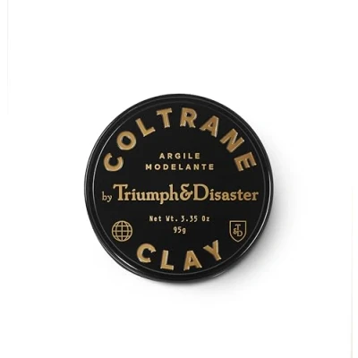 Image of Triumph &amp; Disaster Coltrane Clay Hair Pomade Medium Hold for Fine to Thick Matte Finish Men, 65g