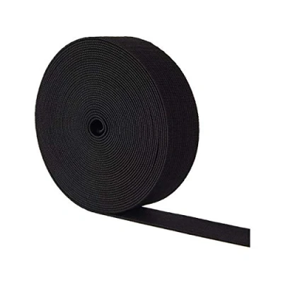 Image of LIMIMIH Elastic Band for Sewing,5 Meters Heavy Stretch (Black, 25mm)