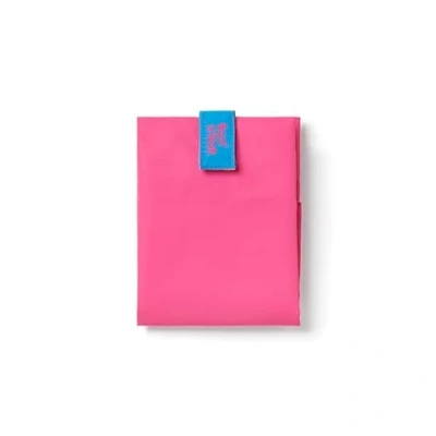 Image of Roll&#039;eat ® Reusable Sandwich Bag Container Eco Friendly Food and Washable Wrap Pink Color Boc&#039;n&#039;Roll Fluor