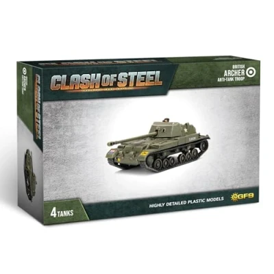 Image of Gale Force Nine Clash of Steel British Archer Anti Tank Troop