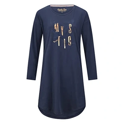 Image of Charlie Choe Ladies Pajamas Pyjamas, Indigo, One Size