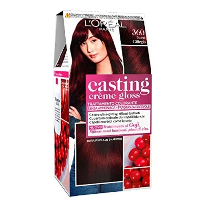 Image of Hair Dye Casting Creme Gloss Without Ammonia N360 Black Cherry