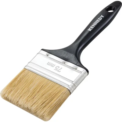 Image of Kennedy Flat Laminating Brush, Natural Bristle, 3in