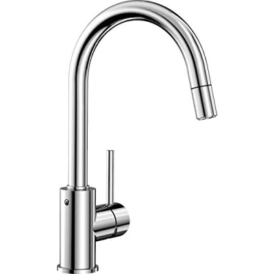 Image of Blanco BM3121CH Mida S 00521454 Right Hand High Pressure Chrome Mixer Tap