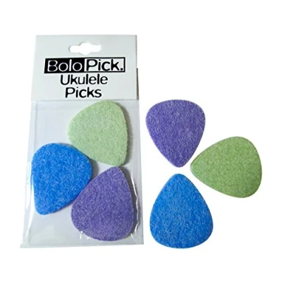 Image of BoloPick Felt Picks for Ukulele 6 Pack (An Original Recipe)