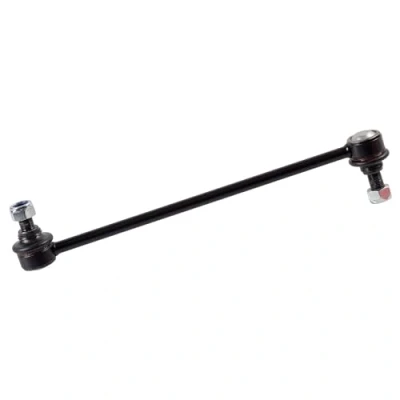 Image of 4882002030, 4882058010 Anti roll bar link BLUE PRINT ADT38520 Front Axle Left, Right 285mm M12 x 1,25 with nuts Steel black