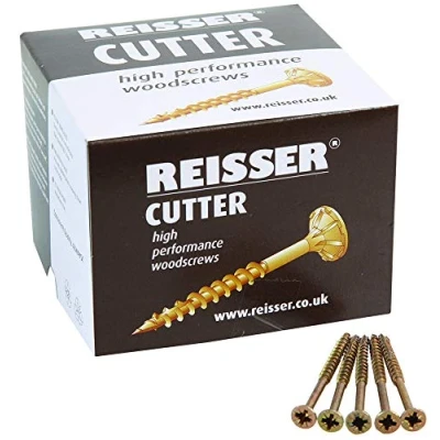 Image of Cutter WOODSCREWS 4.0 X 60MM (200) Screws Wood Fasteners/Hardware, 200 Qty 8221S220400604