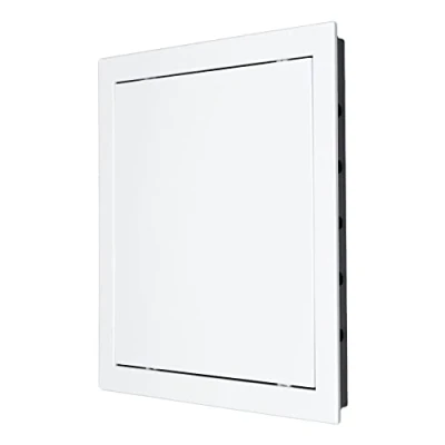 Image of 350x350mm Paintable Access Inspection Panel White Plasitc Concealed Check Doors
