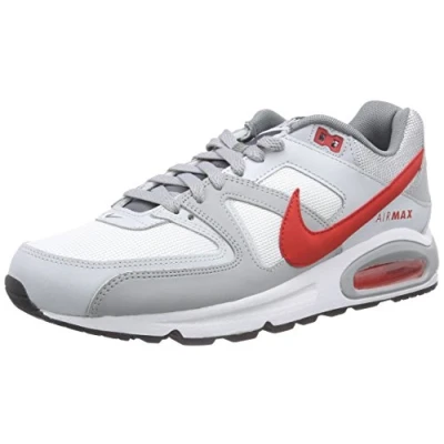 Image of NIKE Men&#039;s Air Max Command Running Shoes, Multi White Unvrsty Rd Pr Pltnm Cl G, 7 UK