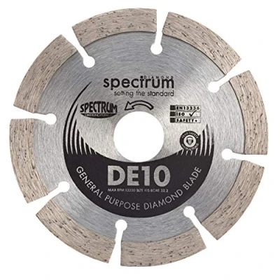 Image of OX DE10 125/22 General Purpose Spectrum Standard Diamond Blade, Multi Colour, 125/22.23 mm