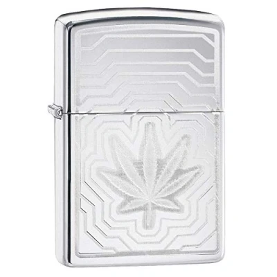 Image of Zippo Leaf Layers Design 250 Collection 2019 60004262, Silver, smal