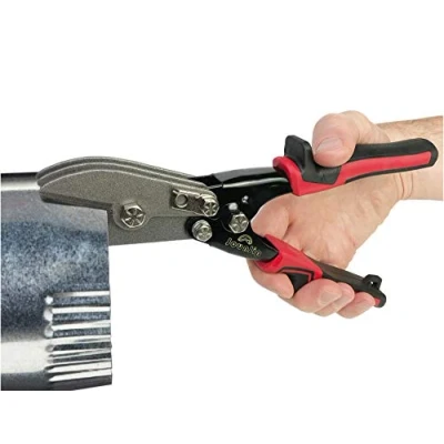 Image of Jounjip CR5 5 Blade Sheet Metal Crimper Hand HVAC Tool for 22 28 Gauge Ductwork Downspout and Stove Pipe