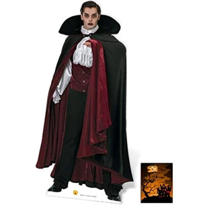 Image of BundleZ 4 FanZ Fan Packs Vampire/Dracula Horror/Halloween Lifesize Cardboard Cutout/Standee/Standup Includes 8x10 (20x25cm) Star Photo
