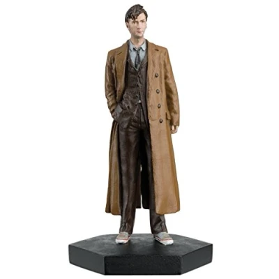 Image of Doctor Who Figurine Collection Figure #8 10th David Tennant Hand Painted 1:21 Scale Model Collector Boxed