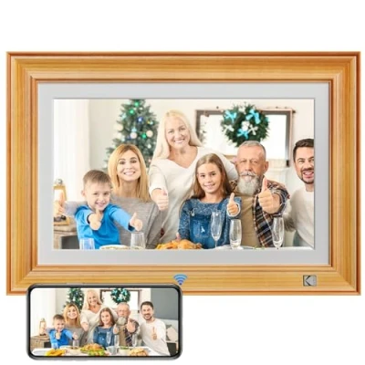 Image of KODAK 14.1 Inch Smart WiFi Digital Picture Frame 1920x1080 Touch Screen, Auto Rotate, Built in 32GB Memory, Share Photos and Videos for Anywhere Anytime, Friends Family