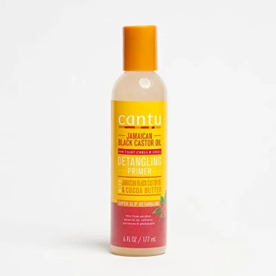 Image of CANTU Jamaican Black Castrol Oil Detangling Primer with Cocoa Butter 6 oz