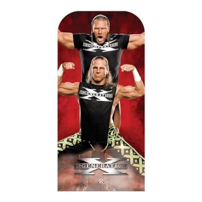 Image of Star Cutouts SC4347 D Generation X WWE Stand In Cardboard Cut Out Height 193cm