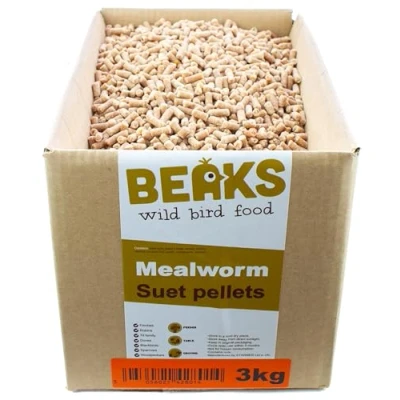 Image of Suet feed pellets 3kg / Mealworm