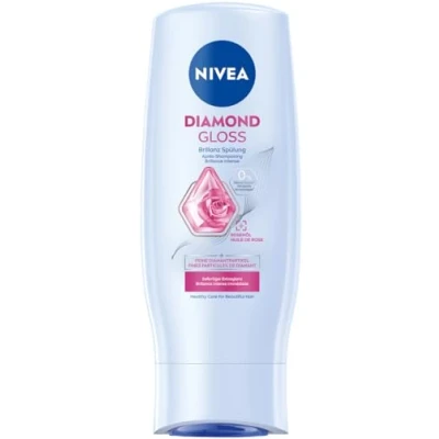 Image of NIVEA Diamond Shine pH Balance Conditioner (200 ml), Particles, for Healthy and Naturally Beautiful Hair