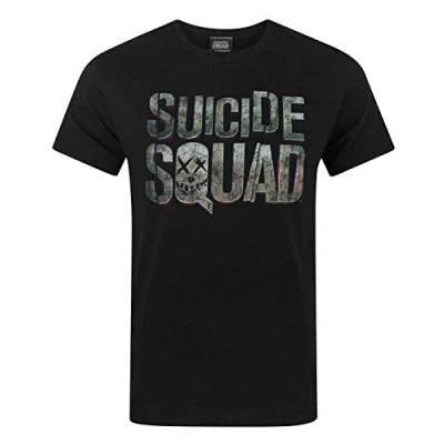 Image of Suicide Squad Logo Men&#039;s T Shirt Black