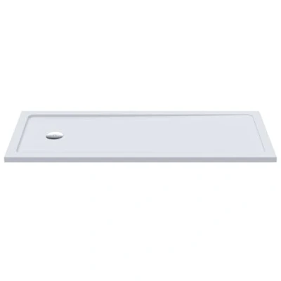 Image of 1700mm x 700mm Premium Slip Resistant Rectangular Shower Tray White