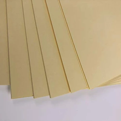 Image of SRA2 Large Chamois Coloured Card Display Mounting Craft 160gsm 10 Sheets Cardstock