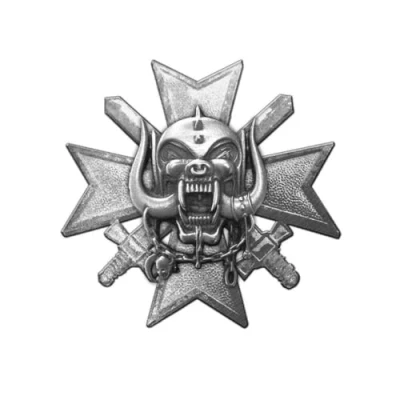 Image of Motörhead Pin Badge Bad Magic Officially Licensed Product