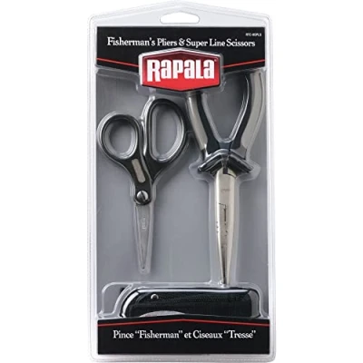 Image of Rapala Pliers &amp; Super Line Scissors Fishing plier