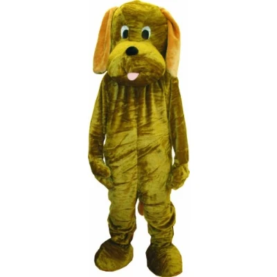 Image of Dress Up America Adult Puppy Mascot Costume Set, multi colored, Adults One Size (Waist 60 Inch, Height 75 Inch)