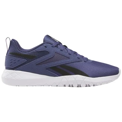 Image of Reebok Flexagon Energy TR 4 Training shoe, Women&#039;s, Size: 4, Twilight purple/black/footwear white Textile/synthetics