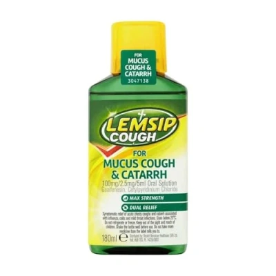 Image of Cough for Mucus &amp; Catarrh 180ml Max Strength Dual Action
