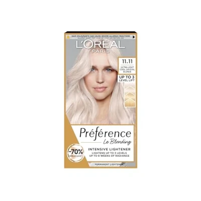 Image of L&#039;Oreal Paris Preference Hair Dye, Long Lasting, Luminous Permanent Colour, 11.11, Venice