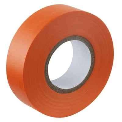 Image of Gocableties Orange Electrical Tape, 19mm x 20m, Strong Self Adhesive PVC Insulation Tape for Insulating, Repairing and Protecting Wires, 1 Roll