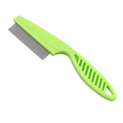Image of Hair Lice Comb, Combs, Flea Stainless Steel Fine Tooth for Grooming and Removing Dandruff
