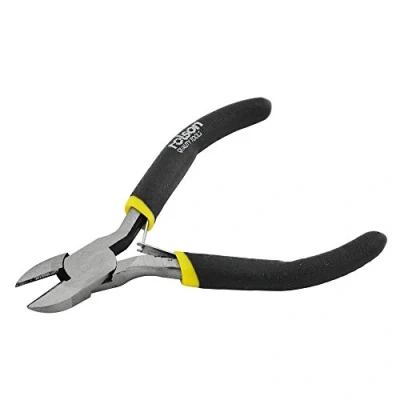 Image of Rolson 20215 Mini Side Cutting Pliers, Black