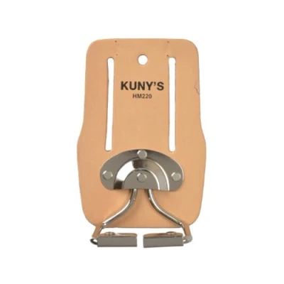 Image of Kuny&#039;s KUNHM220 Leather Snap in Hammer Holder, Brown