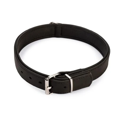 Image of Karlie Flamingo 01941 Rondo collar black, 32 mm 57 cm Underpainted, sewn