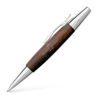 Image of Faber Castell 148382 E Motion twist ball point pen Birnbaumholz dunkelbraun