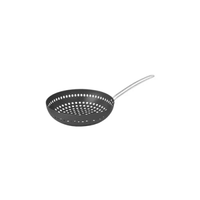 Image of Tramontina Anodised Aluminium Barbecue Wok 26cm